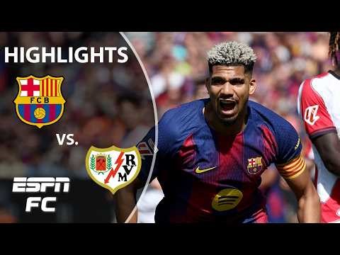 FC Barcelona vs Rayo Vallecano | LALIGA Highlights | ESPN FC