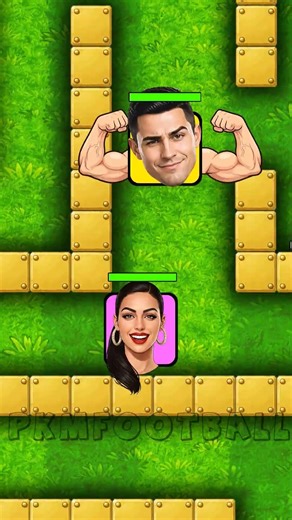 RONALDO & GEORGINA & MR BEAST ⚽ Maze Challenge – Who Will Win? 😱🔥 Fan Animation #shorts