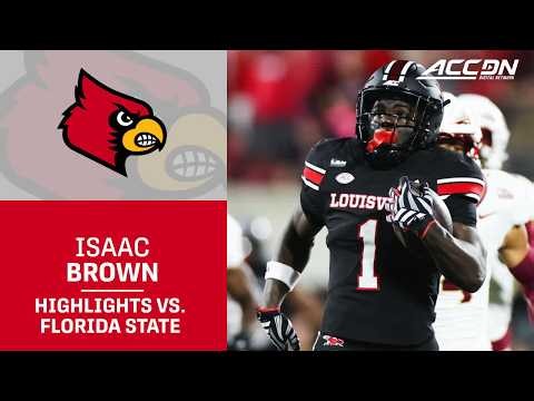 Louisville RB Isaac Brown Highlights vs. Florida State