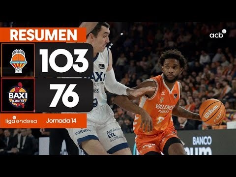 Valencia Basket - BAXI Manresa (103-76) RESUMEN | Liga Endesa 2025-26
