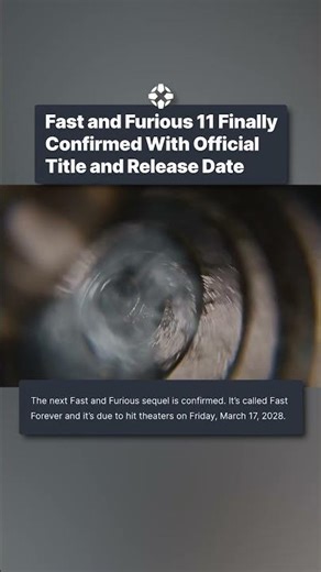 New Fast and Furious title revealed