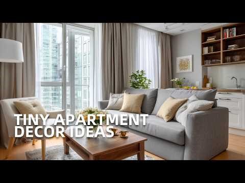 Small Space, Big Style! Tiny Apartment Decor Ideas That Transform Your Home