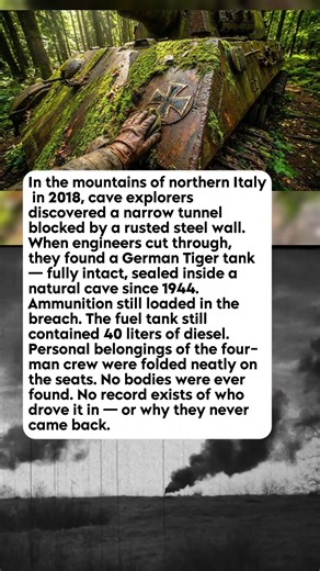 They Found a WWII Tank Sealed Inside a Cave — The Fuel Tank Was Still Full