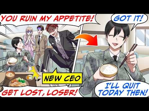 The New CEO Dissed Me for Being a Factory Worker Eating at the Office Cafeteria![RomCom Manga Dub]