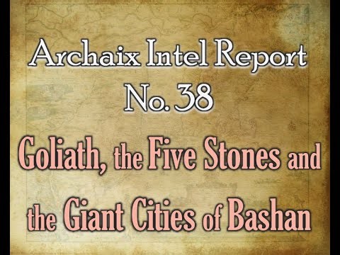 Goliath, the Five Stones and the Giant Cities of Bashan