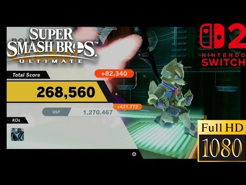 Super Smash Bros. Ultimate - Classic Mode as Fox 🦊🔫🌌 (Nintendo switch 2 Edition)