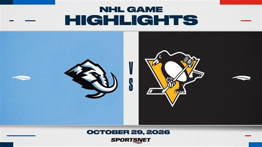 NHL Highlights | Mammoth vs. Penguins - October 29, 2026