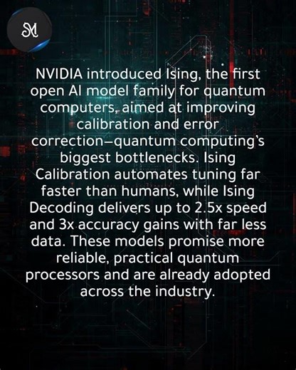 NVIDIA unveils Ising, the first open AI quantum models, making quantum computing practical