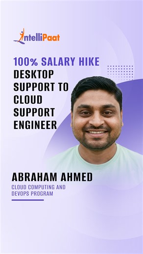 How I Achieved a 100% Salary Hike in Cloud Computing | Intellipaat Success Story #shorts