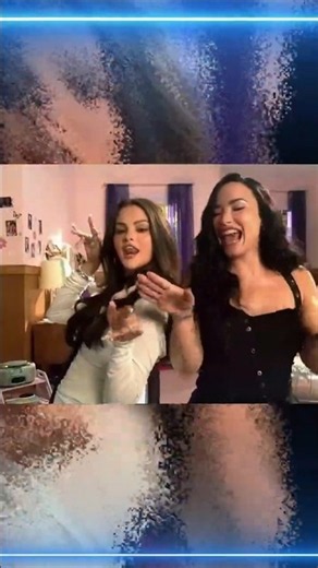 Selena Gomez and Demi Lovato reunite in a new Rare Beauty vlog