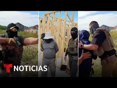 Operativos migratorios siembran miedo entre trabajadores de la construcción | Noticias Telemundo