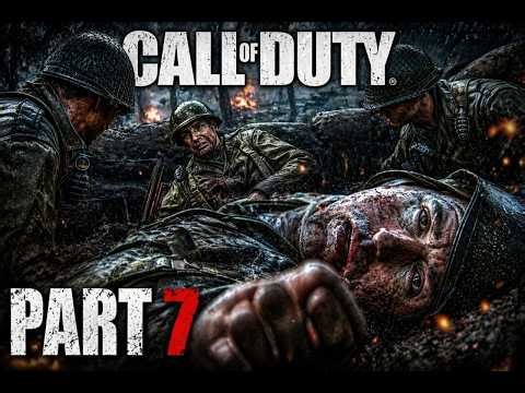 CALL OF DUTY WWII Walkthrough Gameplay Part 8 Most difficult Part - Campaign Mission
