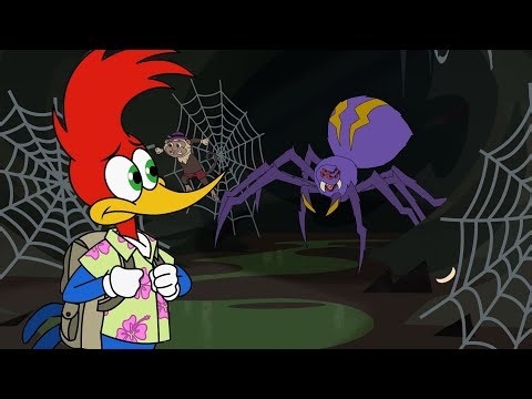 Pica-Pau Encontra uma Aranha Gigante 🕷️ | Pica-Pau em Português