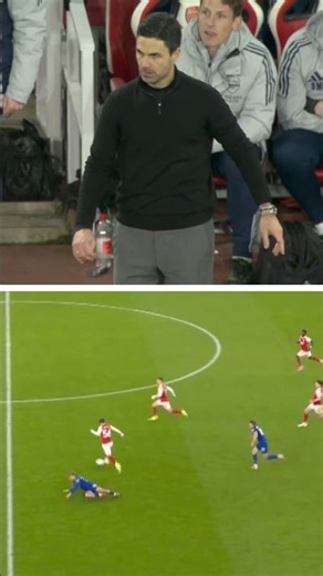 MIKEL ARTETA CELEBRATES MAX DOWMAN GOAL!