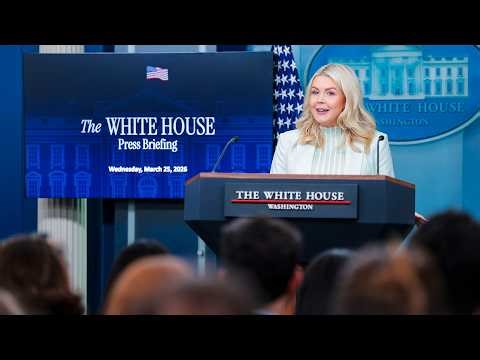 LIVE: White House holds press briefing | NBC News