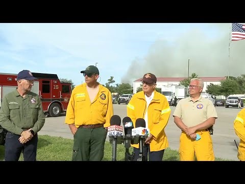 Officials give update on 3,000-acre Railroad Fire in Clay/Putnam Counties