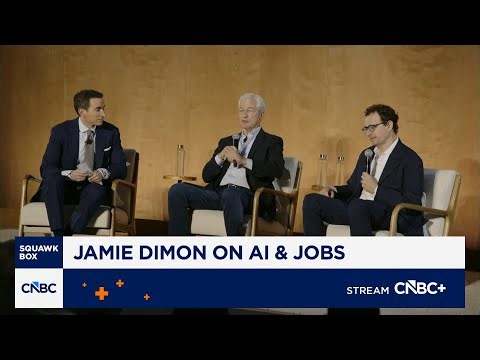 Anthropic's Dario Amodei and JPMorgan's Jamie Dimon on AI boom, AI regulation & impact on jobs
