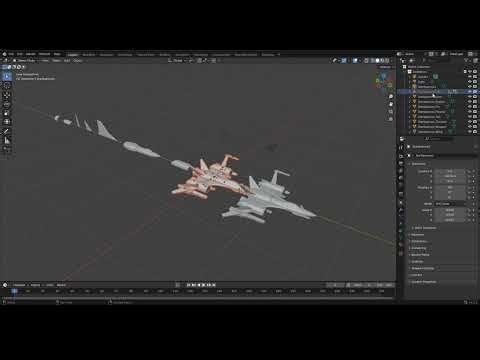 Ultimate Spaceships Creator - How to Export to Blender From Unity