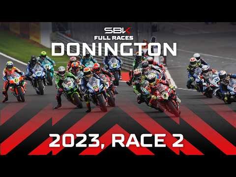 WorldSBK FULL Races 🍿 | Donington Park 2023 Race 2 🇬🇧