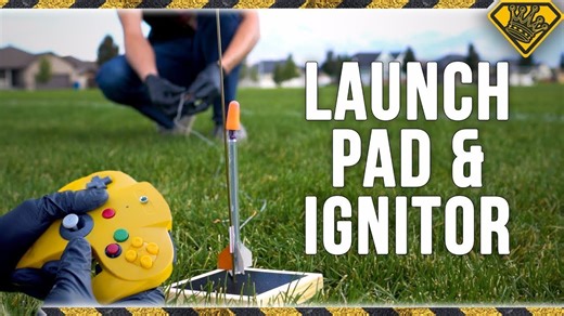 How to build a functional launchpad for mini model rockets
