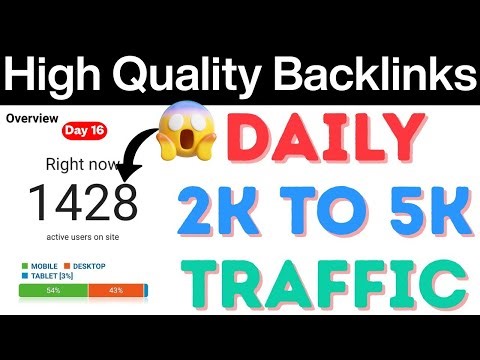 High Quality Backlinks | Instant Approval Backlinks | Day 16