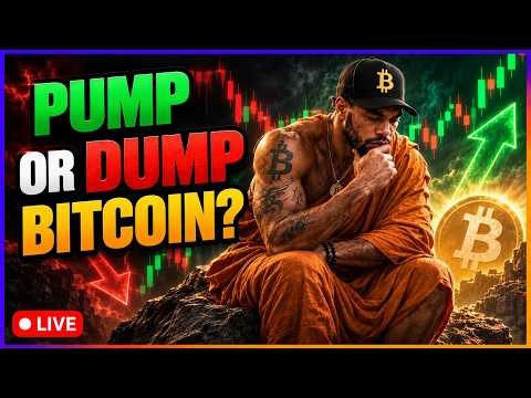 Bitcoin Live Trading : Time to Pump or Dump?