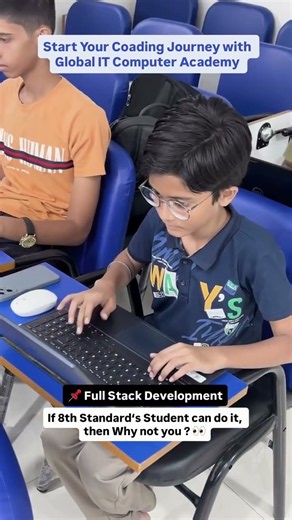 🚀 Start Your Coding Journey with Full Stack Development | Global IT Academy #fullstackdevelopment