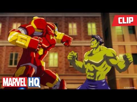 Hulk vs. Hulkbuster 🤖💥 | Marvel's Future Avengers | @MarvelHQ