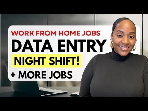 🙌🏾 DATA ENTRY Night Hours! + Verify Insurance & More Work From Home Jobs 2026