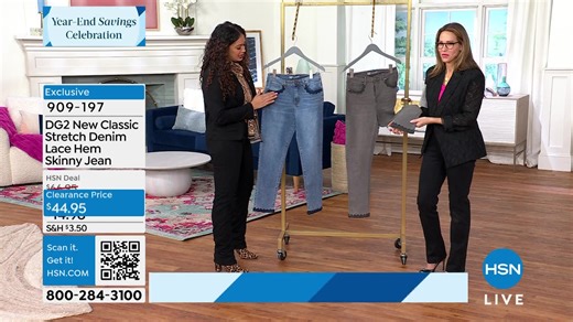 You are watching DG2 by Diane Gilman Fashions - Year-End Savings on HSN.💙📺 Shop the show here: https://bit.ly/HSNRecentlyAired Catch up on the shows you missed and discover where shopping comes alive on the QVC & HSN Streaming Service: https://bit.ly/HSNplus | HSN