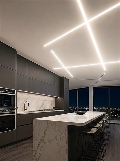 Addressable COB LED Strip — Seamless Warm to Cool White Effects