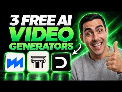 3 Hidden FREE AI Video Generators Better Than Paid Ones (UNLIMITED)