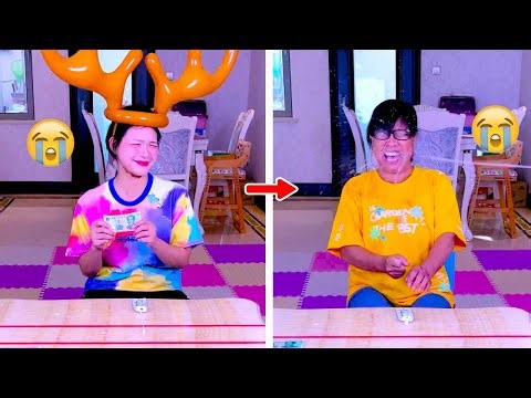 Family Games | The Toothpaste Squeeze Challenge! Who Gets Creamed in the Face? #funny #partygame #ch