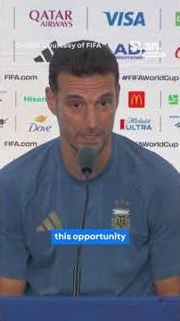'It hurts the soul, I'm sorry' 😭💔 Lionel Scaloni breaks down in tears after #WorldCup final loss