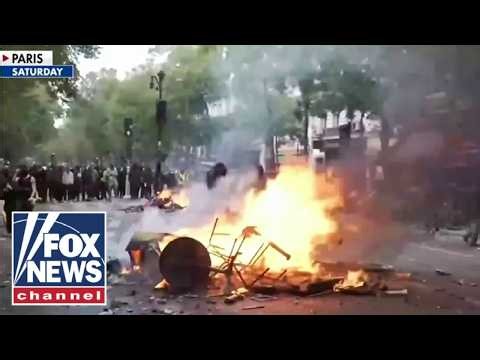 French riots send WARNING to US as 1,800 arrested, city hall TORCHED