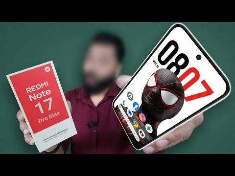 Redmi Note 17 Pro Max Unboxing, price & hand's on