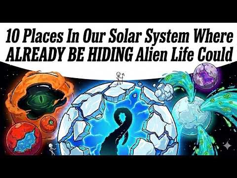 10 Places In Our Solar System Where Alien Life Could ALREADY Be Hiding