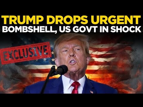 Trump LIVE: US President Drops Urgent Bombshell, Americans In Shock? | US News | Trump News LIVE