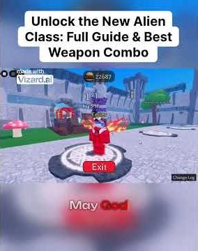 Unlock the New Alien Class Full Guide & Best Weapon Combo | Dead Spells