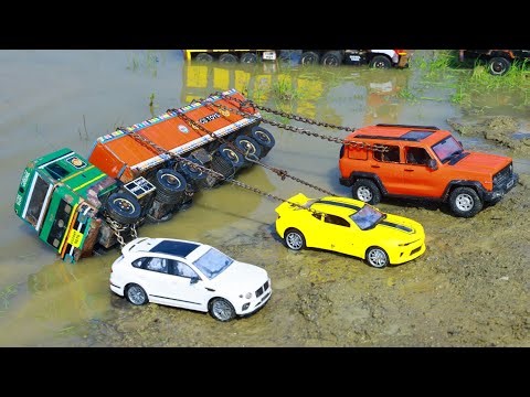 Volvo FMX Tipper BharatBenz 4828R TATA Prima 3530 Truck Accident Pulling Jcb 3dx 3 SuperCar ? CS Toy