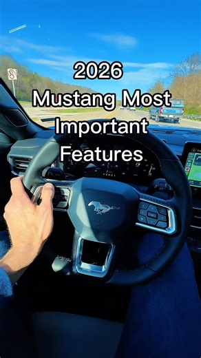 2026 Mustang most important features #mustang #ford #mustangecoboost #ecoboostmustang #dailydriver