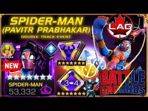 NEW OP 7🌟Pavitr Acquisition + Awakening & Rank Up R4 #29! Battlegrounds! Platinum Pass Track✅ - MCOC