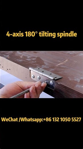🔥One Machine Do Side Drilling + 45°Bevel Cut! ATC CNC Router for Cabinet Making