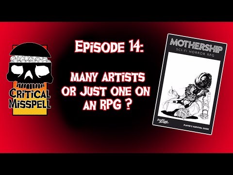 LIVE TTRPG News + Mothership 1E Review & Giveaway| Do RPG Books Have TOO Many Artists?!