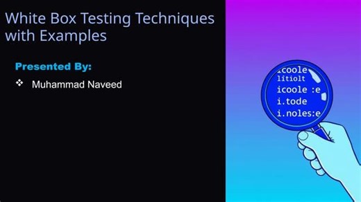 White Box Testing Techniques for Improved Software Quality | Muhammad Naveed posted on the topic | LinkedIn