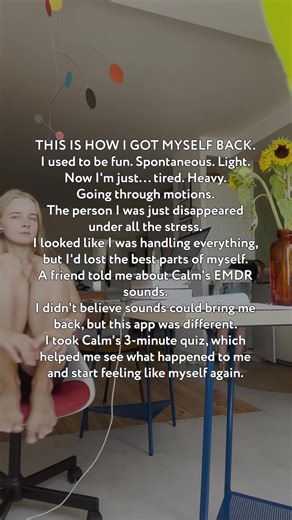 Stop what you’re doing ✋ How many minutes have you been mindlessly scrolling? Take a pause and switch the scroll for a 3-minute breathing session with Calm | Calm