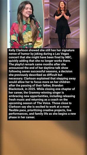 Kelly Clarkson Laughs Off NBC Exit After Wrapping Up Her Long-Running Talk Show #shorts