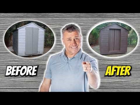 Renovate Your Garden Shed with Composite Cladding | 60 SECOND GUIDE | ‪@wallsandfloors‬