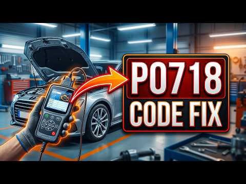 How To Fix P0718 Code - Input Turbine Speed Sensor A Intermittent Circuit Repair