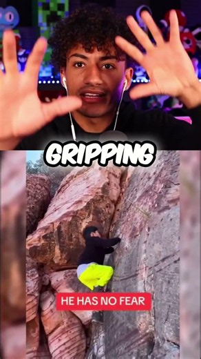 Foltyn Reacts: AI Climber or Real Daredevil? #shorts